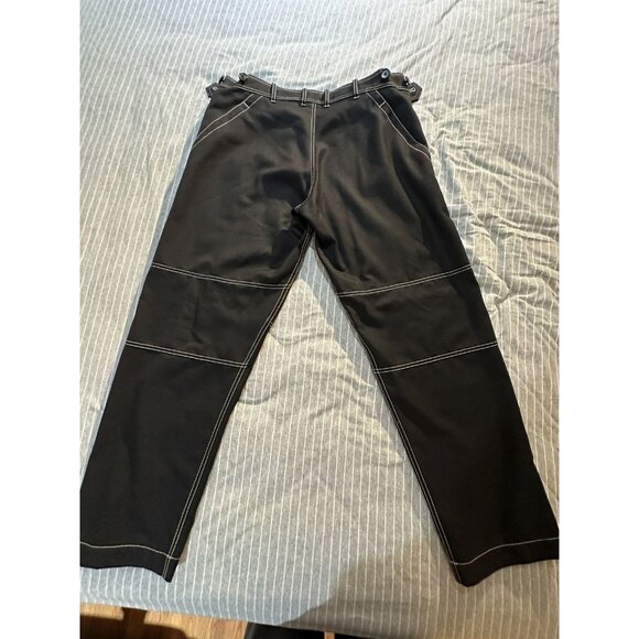 Comme des Garcons Shirt Contrast Stitch Painter Pants - Picture 4 of 5